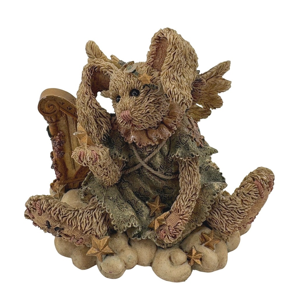 Vintage 1993 Boyds Bears &Friends Celeste The Angel Rabbit Figurine 2230 Retired